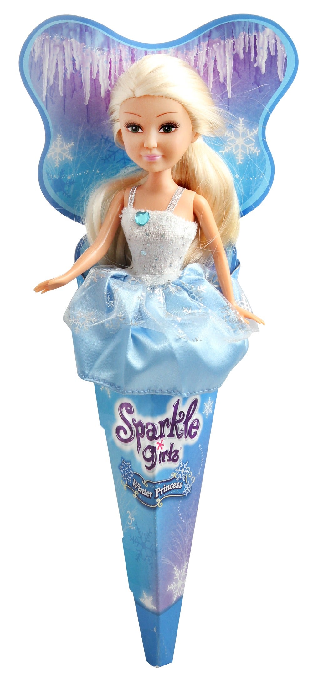 sparkle girlz winter fairies cone