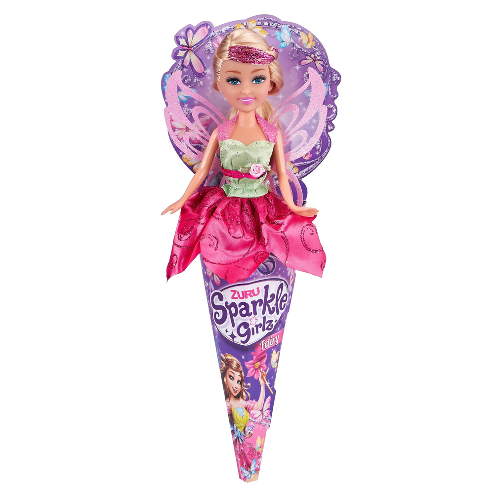 sparkle girlz winter fairies cone