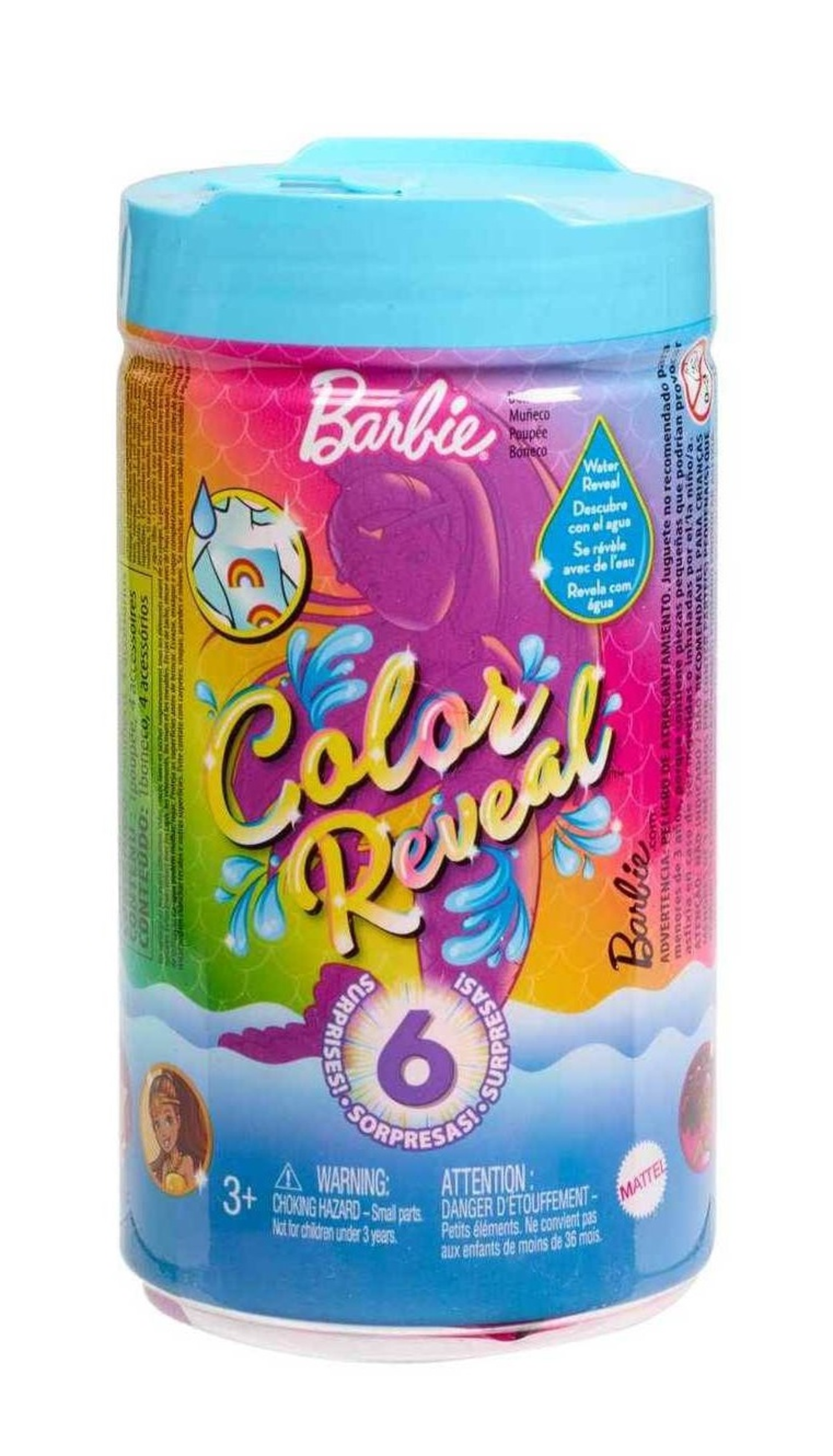 barbie color reveal chelsea mermaid