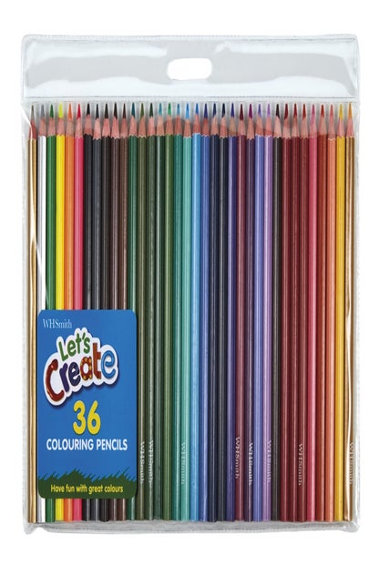 WHSmith Classic Colouring Pencils Pack of 36 - Whitcoulls