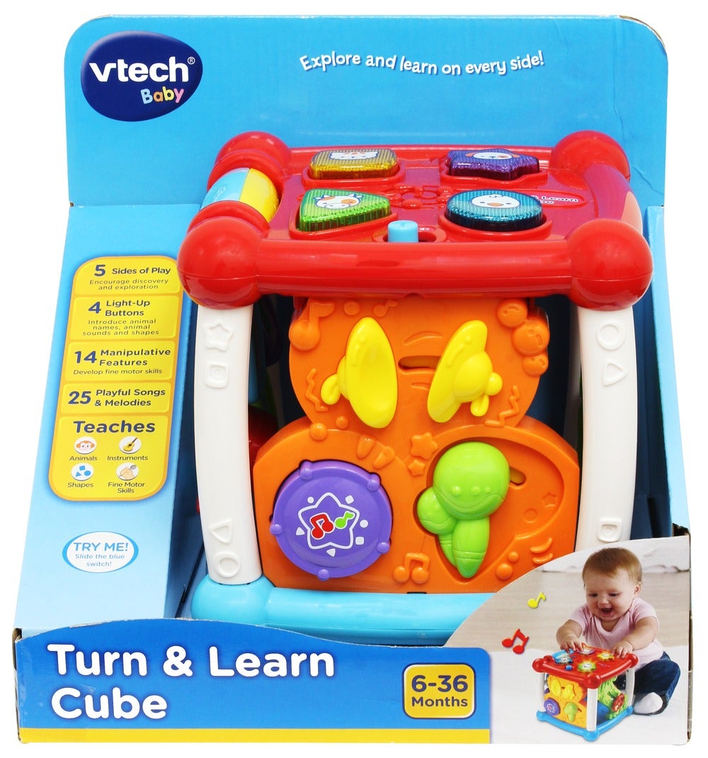 Vtech Turn & Learn Cube - Whitcoulls