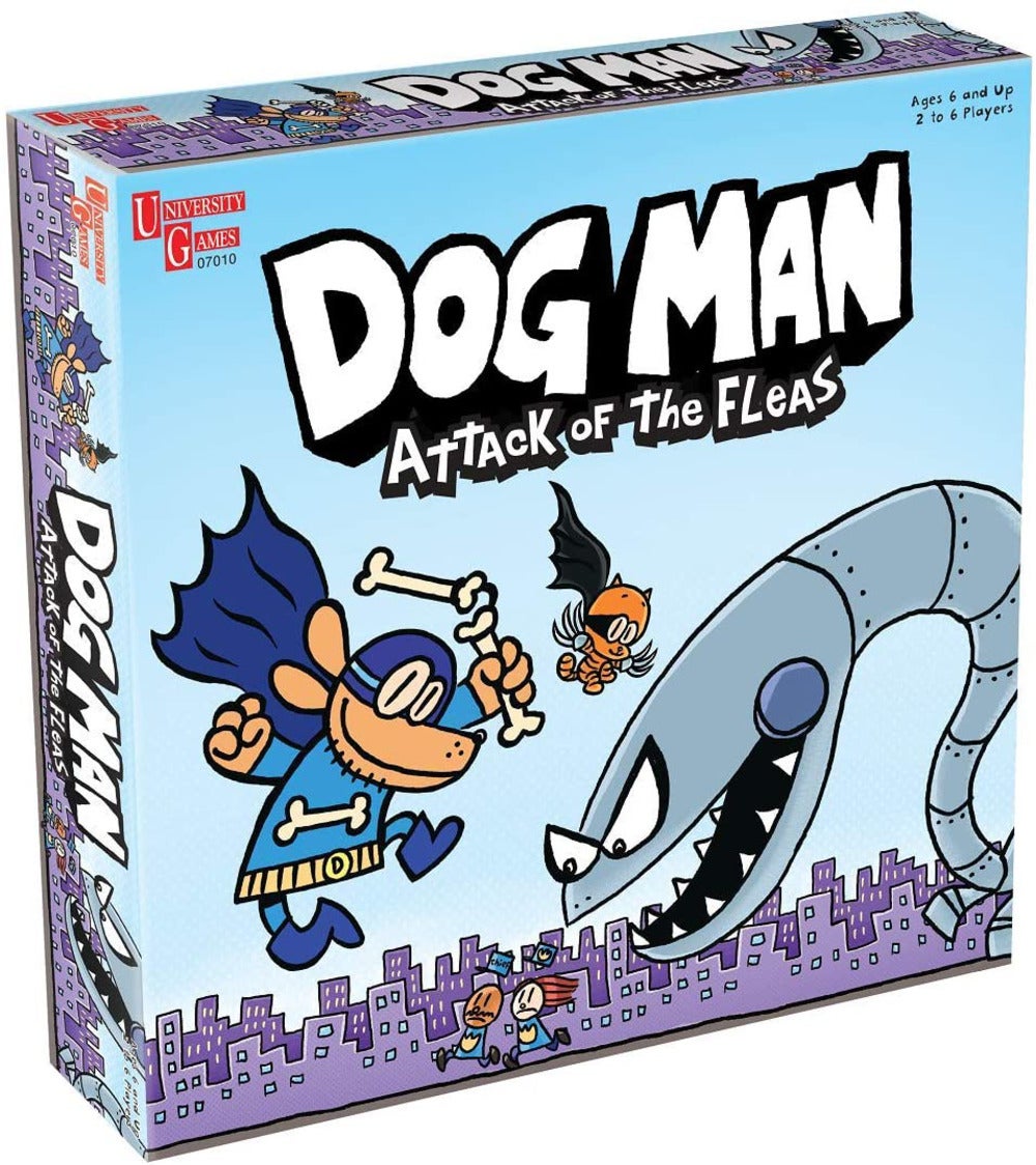 Dog Man Attack Of The Fleas Game Whitcoulls