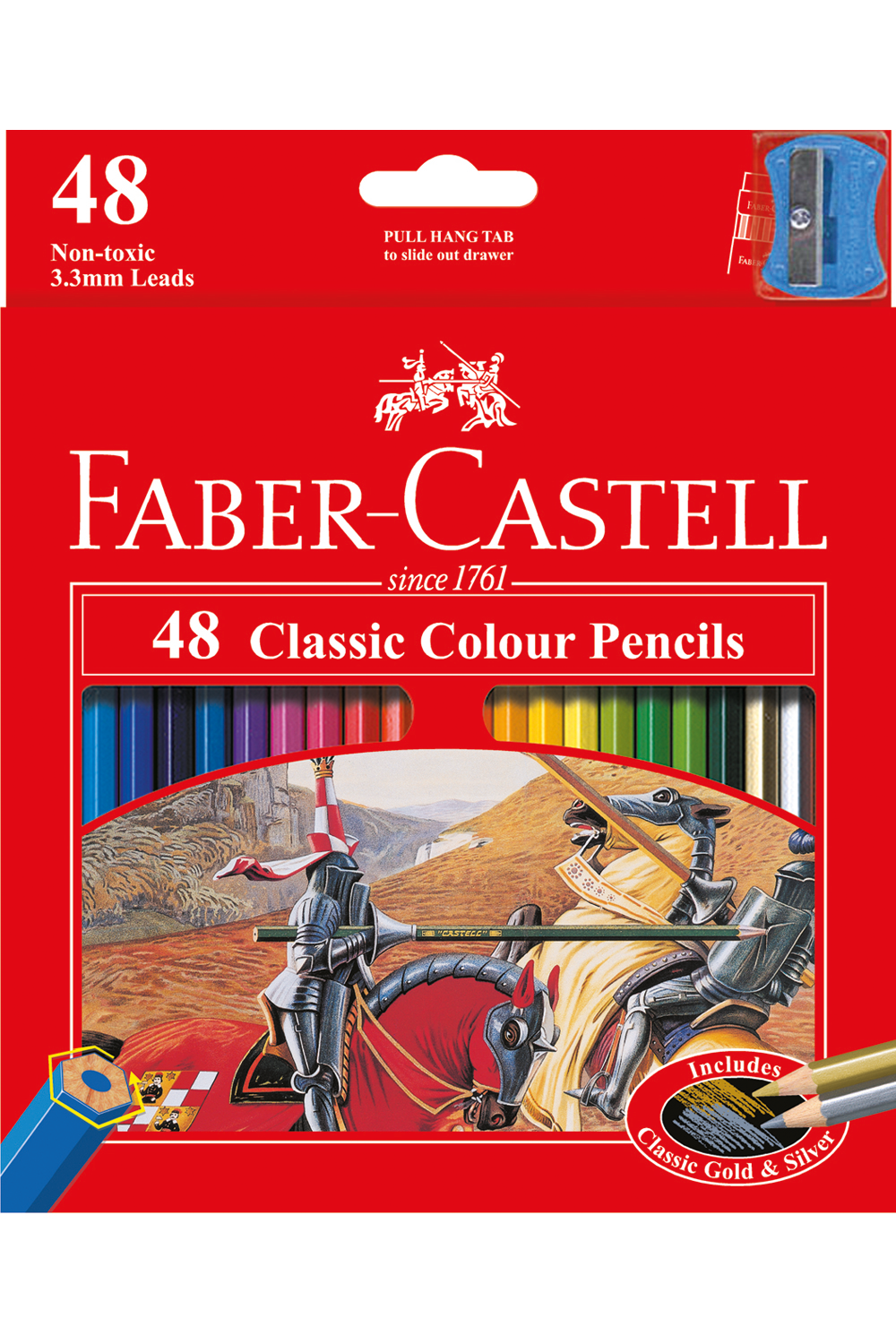 Faber Castell 2024 48 color watercolor pencils