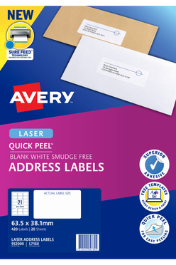 Avery Label Stars Small Gold Pack Of 90