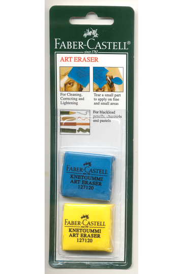 Faber-Castell Kneadable Eraser in Plastic Box (Pack of 3)