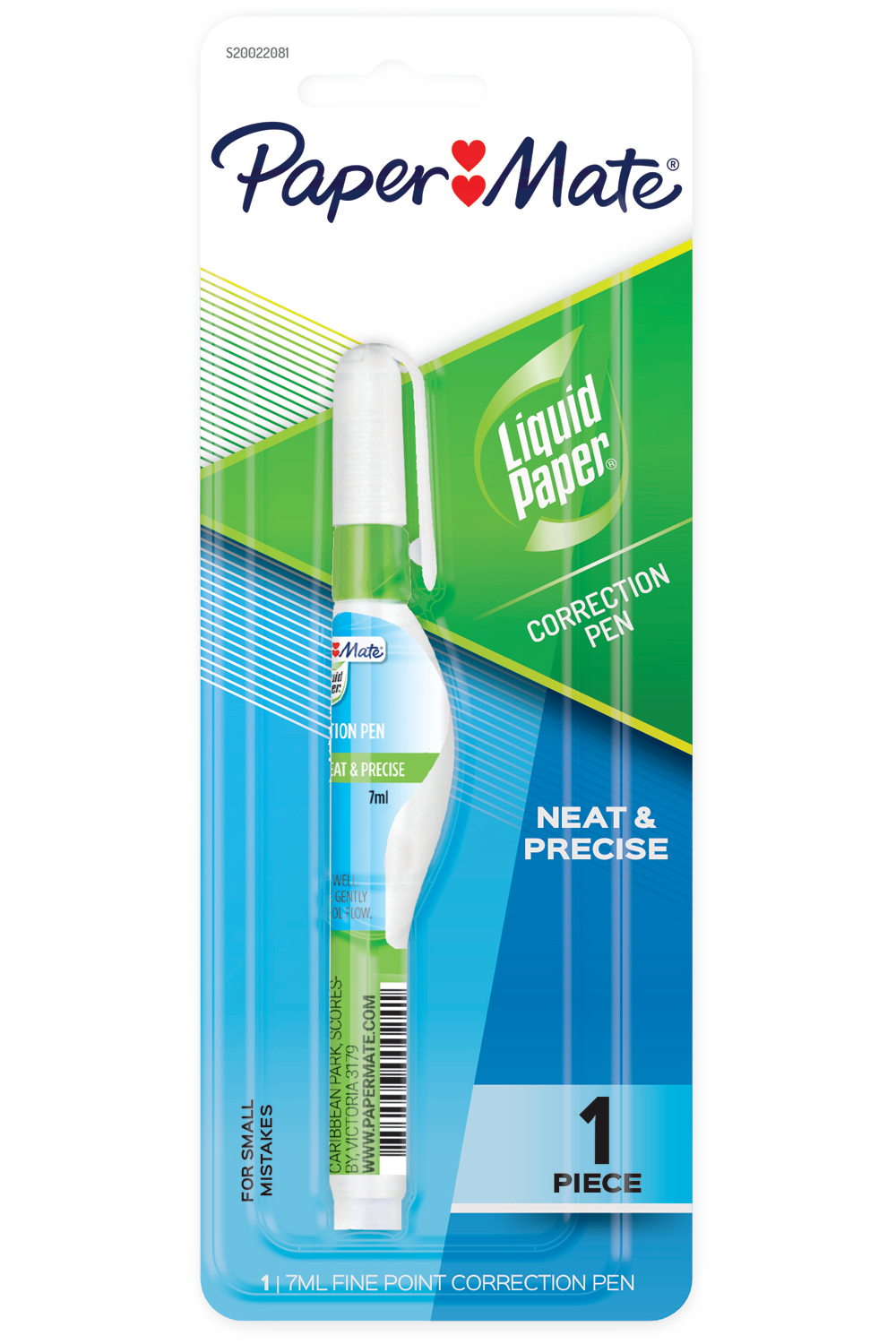 Green liquid deals paper correction fluid