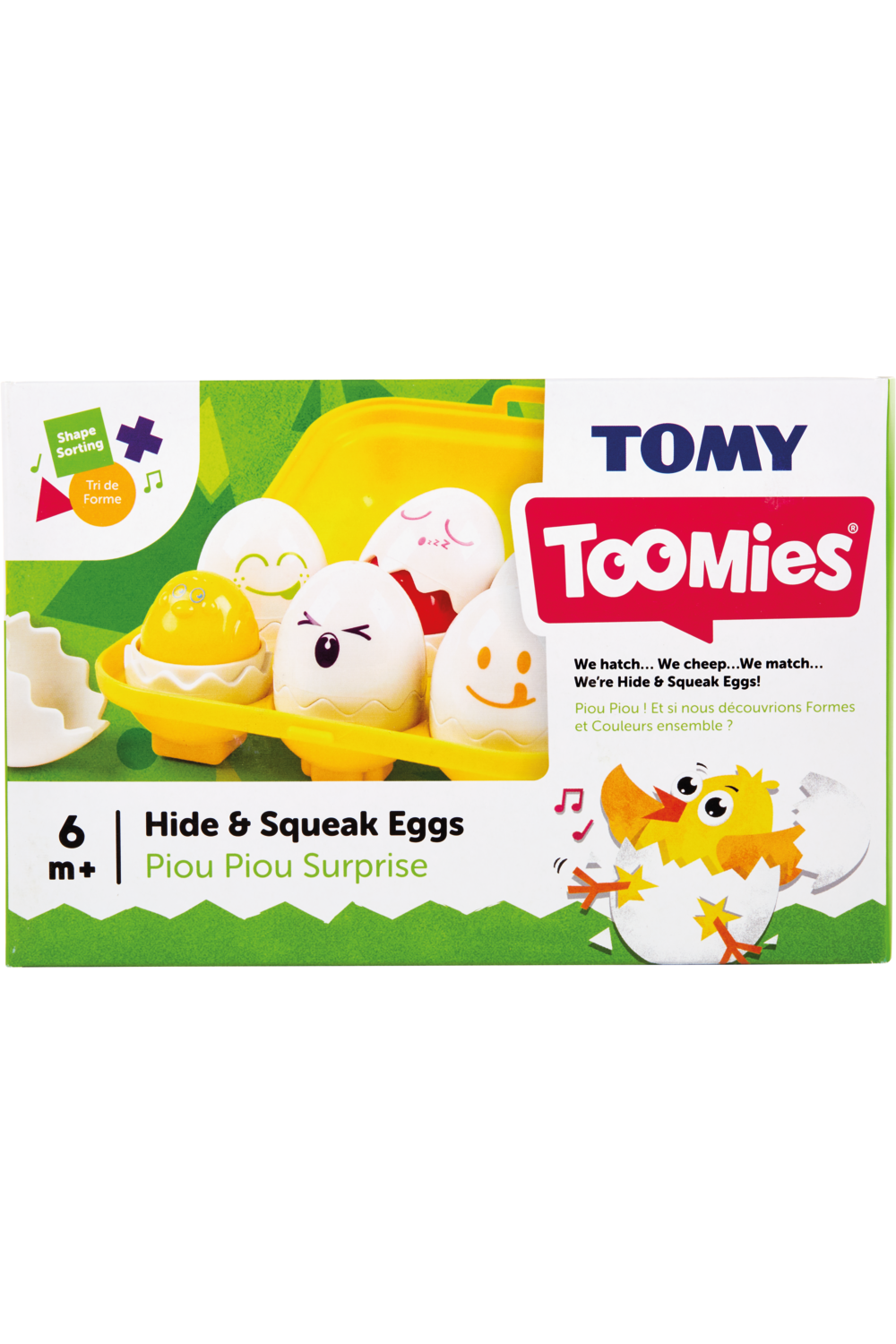 Tomy hide and squeak clearance eggs