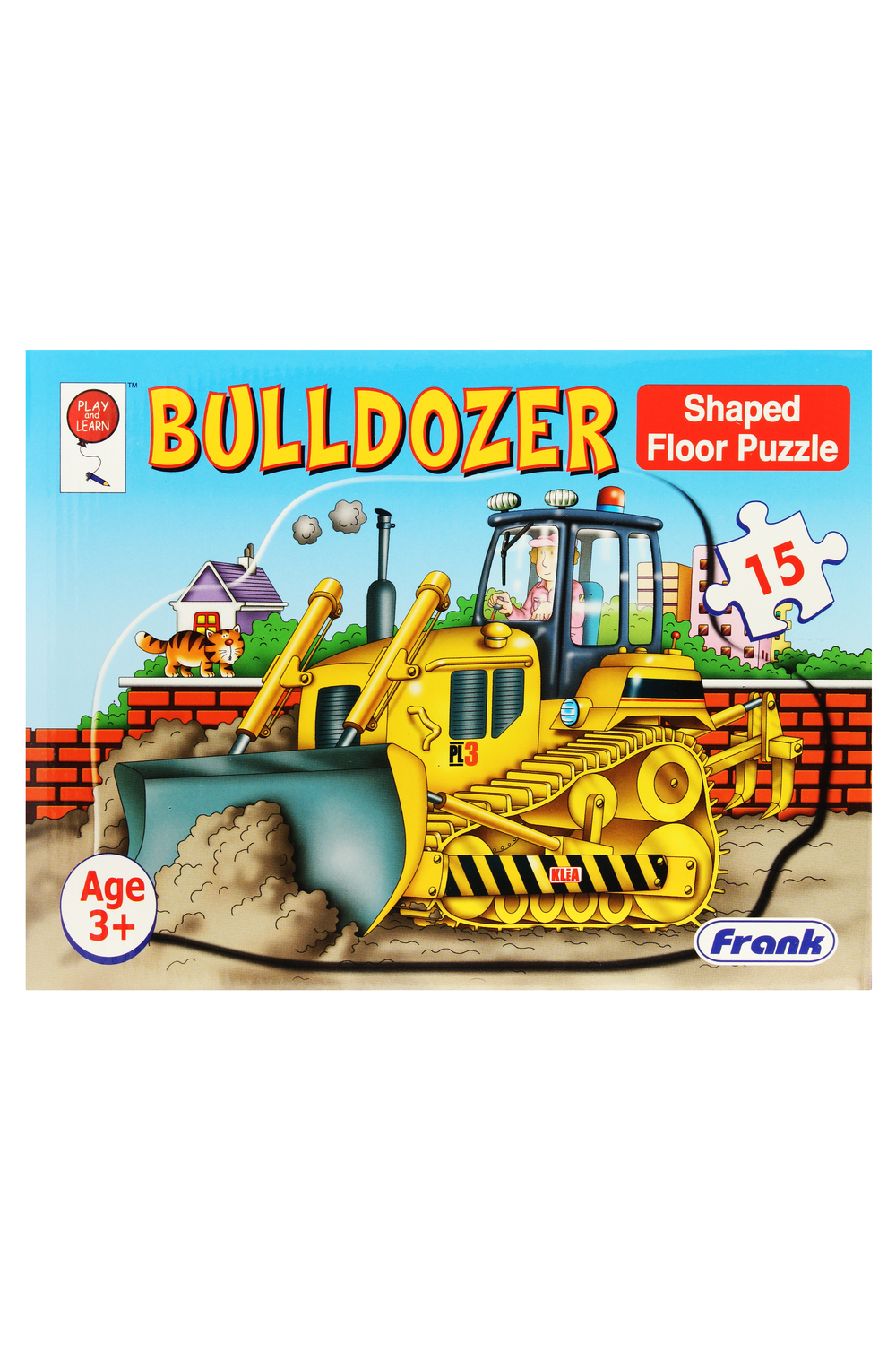 6 Floor puzzels Big Bulldozer puzzel Rare 2' x3' plus offers 5 giant floor puzzles