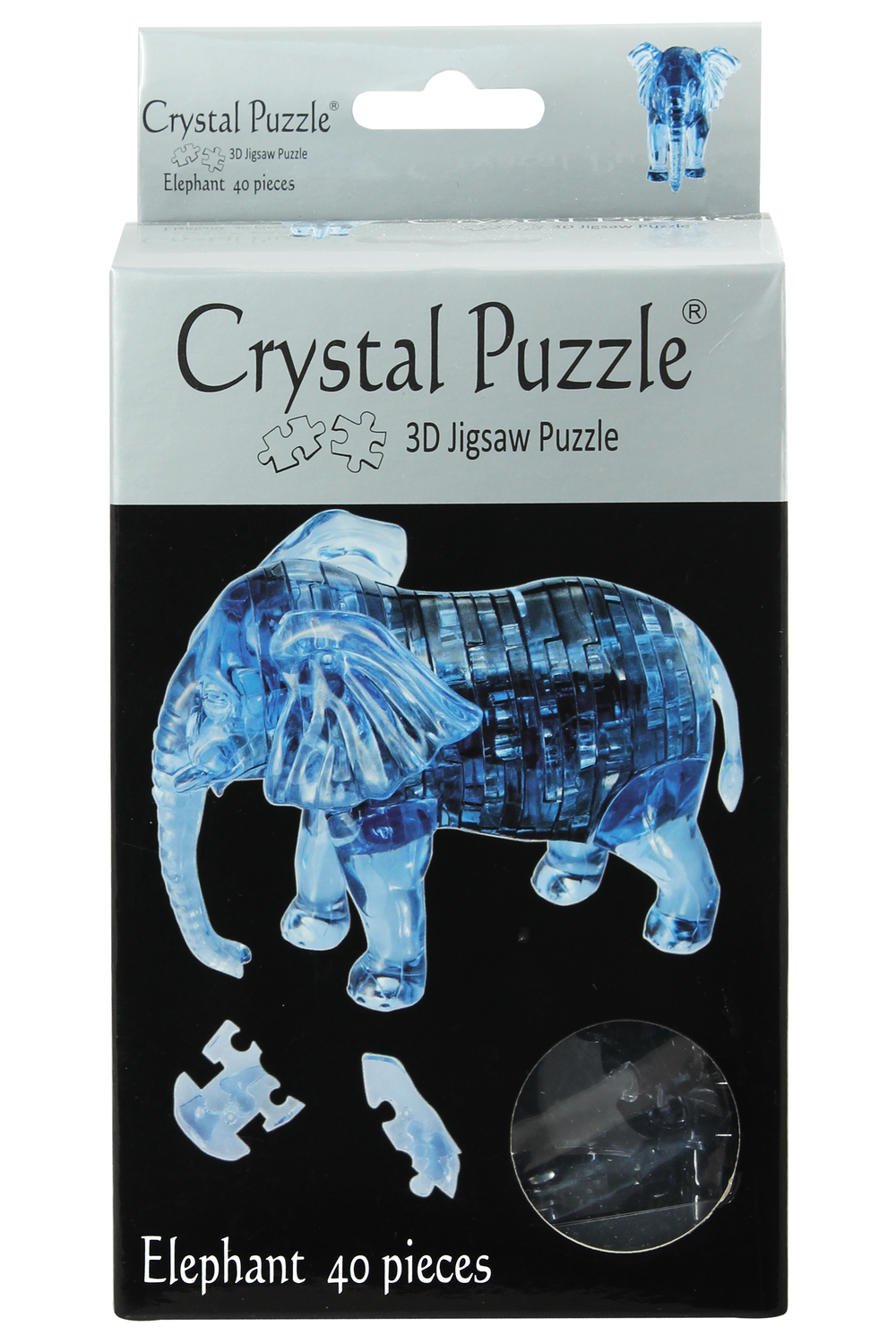 3d crystal 2024 puzzle elephant