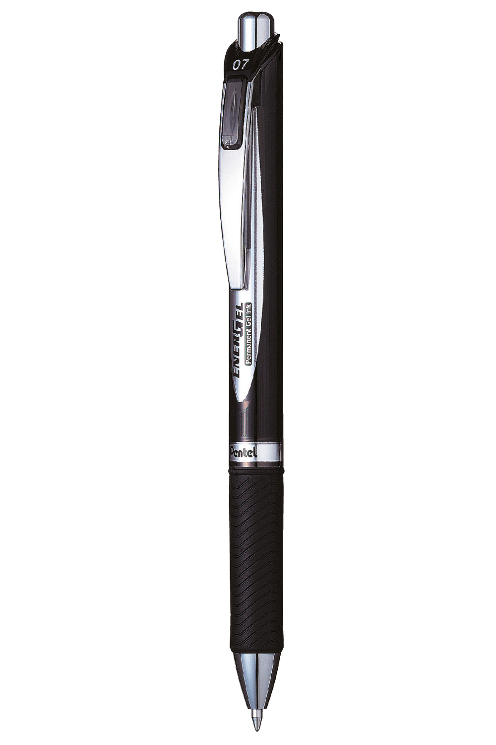 Pentel Energel Retractable Rollerball Pen 0.7mm Black | Whitcoulls