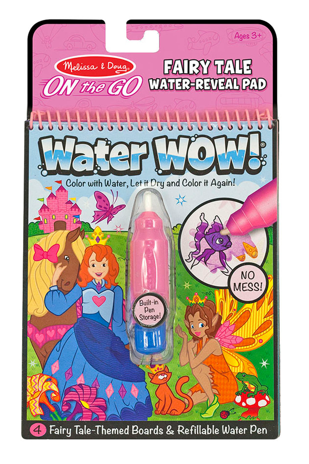 Melissa & Doug On The Go Water Wow! Wacky Animals Water Reve