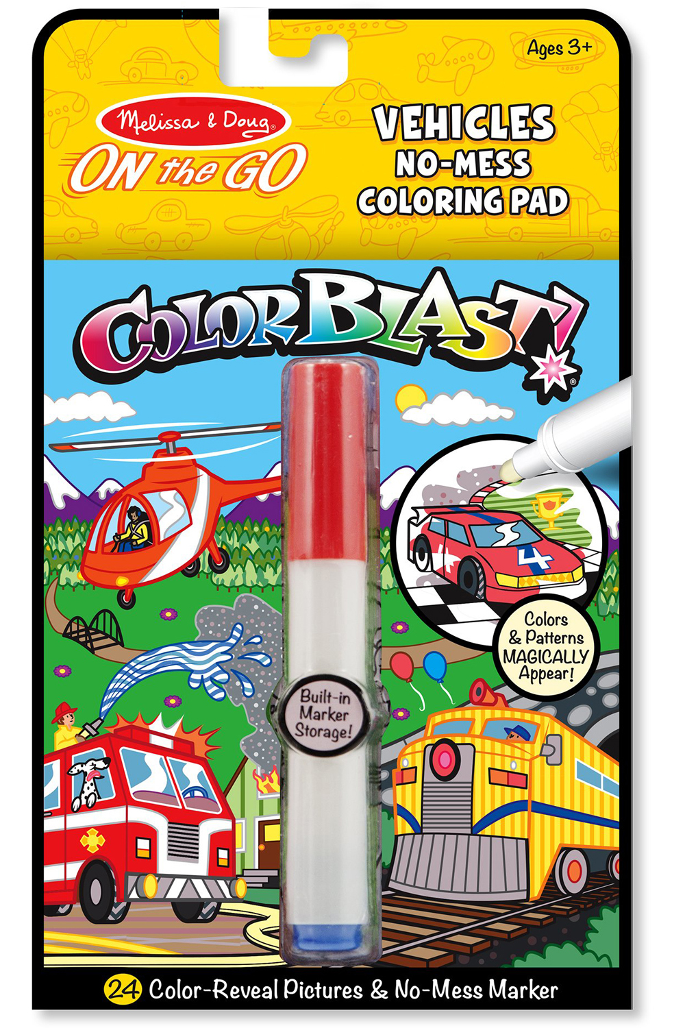 Melissa Doug Colorblast Vehicles Children s Art