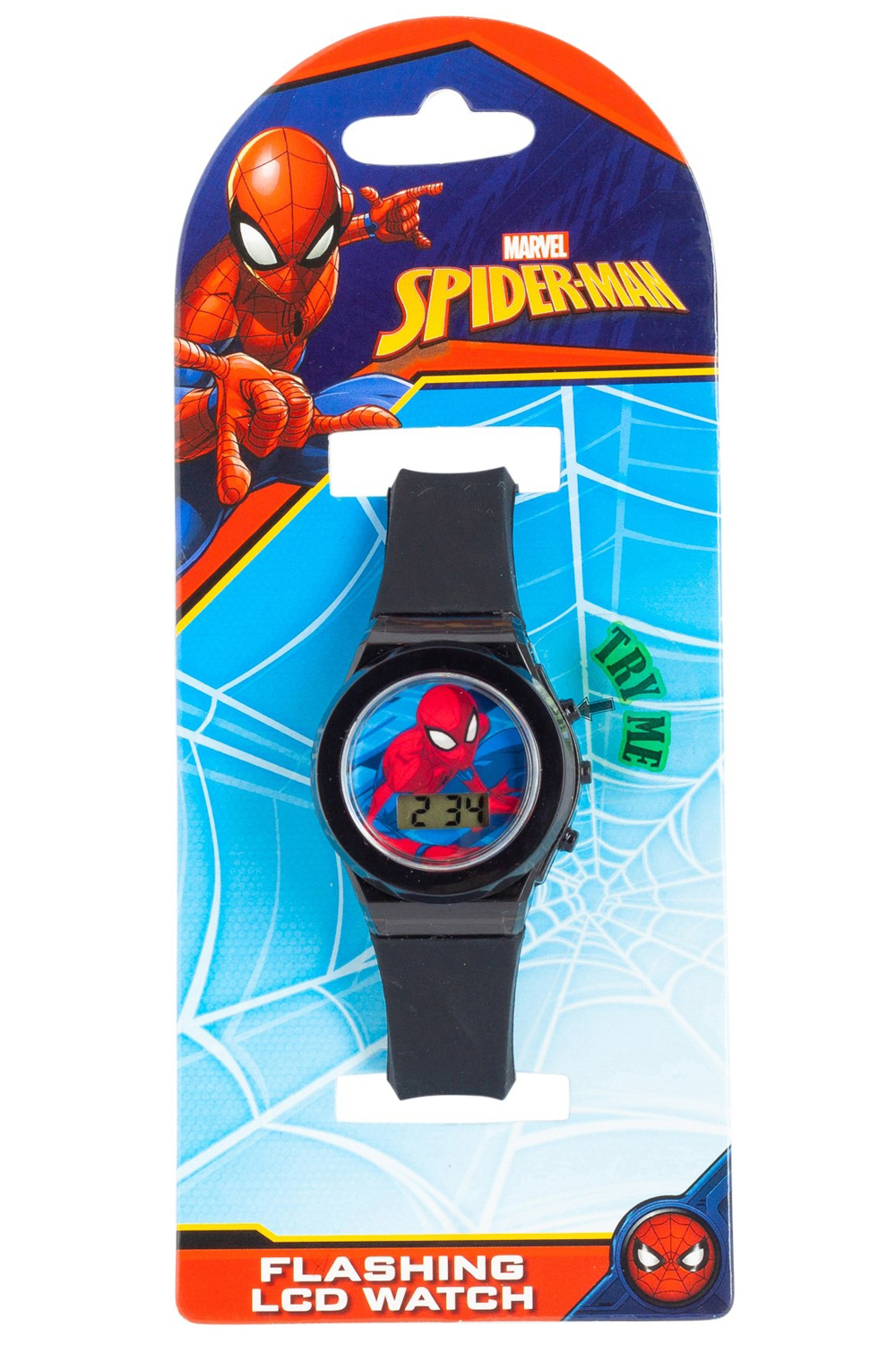 Spider man Digital Flashing Lcd Watch Whitcoulls