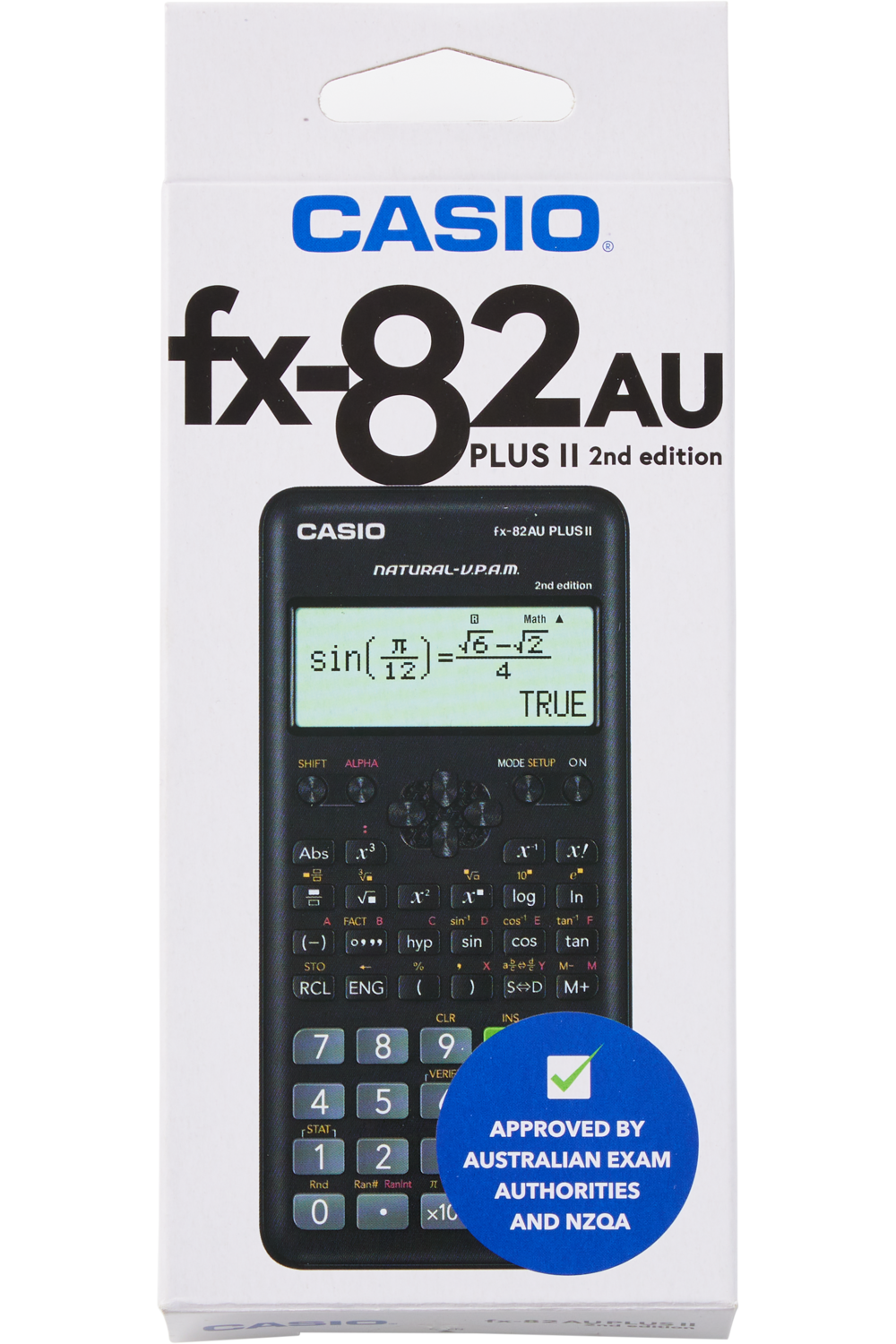 Casio Scientific Calculator Fx 82au Plus Ii 2nd Edition Ca