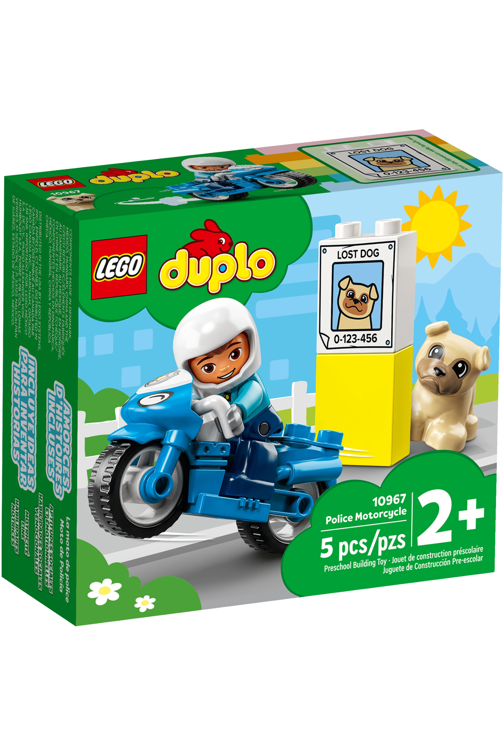 Duplo police online motorbike