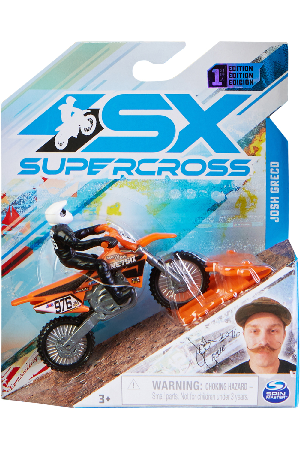 Supercross Die Cast Motorcycle 1 24 Assorted Whitcoulls