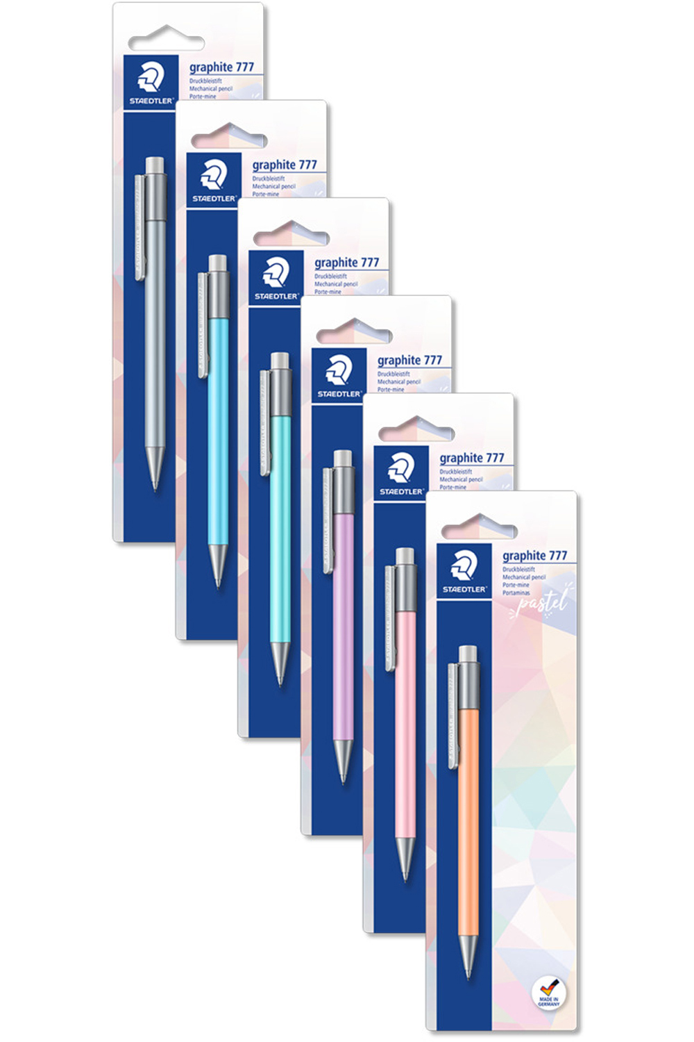 Staedtler Mechanical Pencil 777 0.5mm Pastel Assorted | Whitcoulls