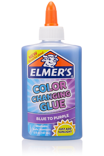 Elmer’s Glue Slime Kit, Dinosaur Night, Makes Color Changing and Glow in  the Dark Slime, Includes Liquid Glue and Slime Activator, 4 Count
