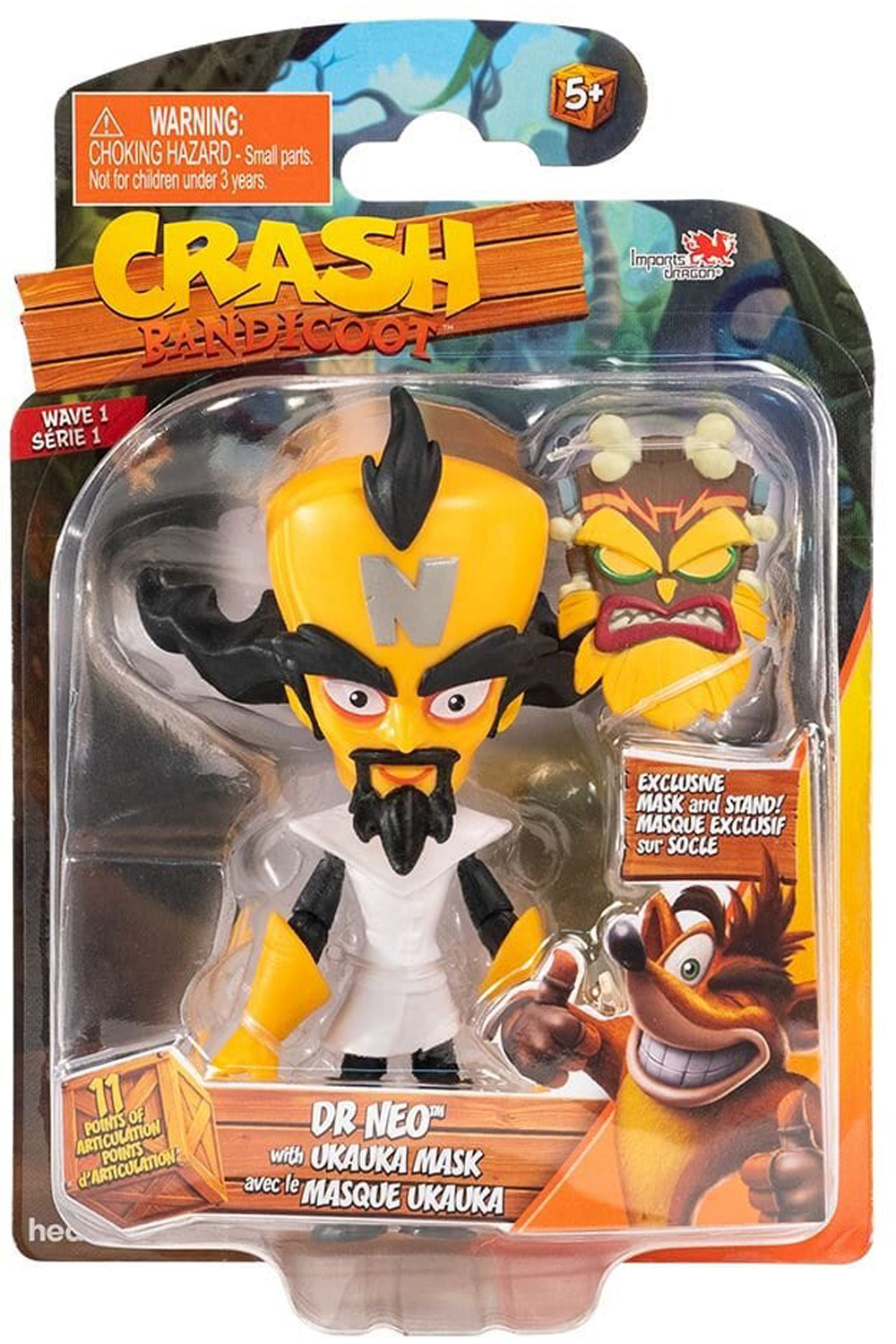 Crash bandicoot 2024 action figure