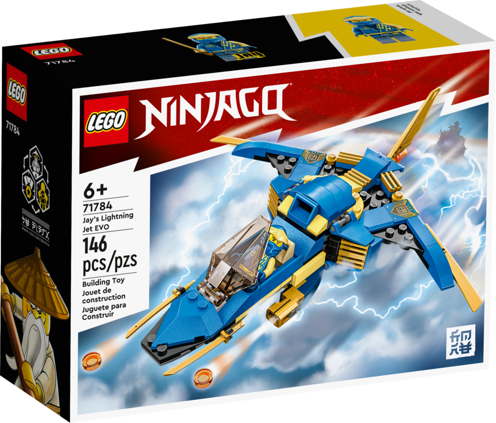 Lego Ninjago: Jay's Lightning Jet Evo 71784 | Whitcoulls