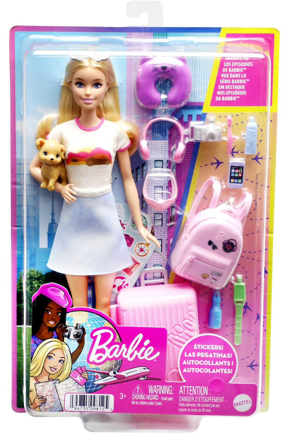 Barbie Doll And Accessories Travel Set | Whitcoulls
