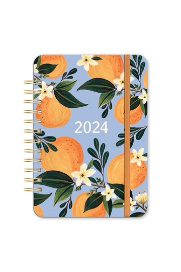 2024 Diary A5 A6 Family Organiser Diary & Pen Flexi Cover Week To View Xmas  Gift