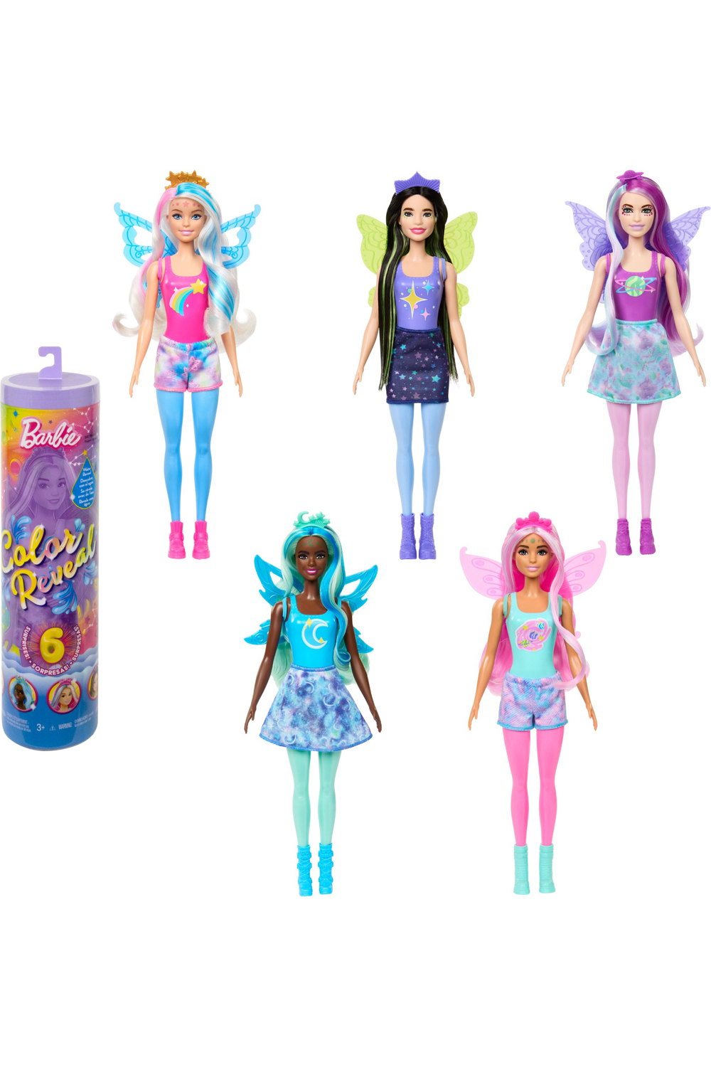 Barbie Colour Reveal Doll Rainbow Galaxy Assorted Whitcoulls