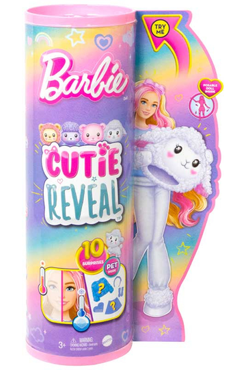 Cutie Reveal Barbie Doll Cute Tees Series - Poodle