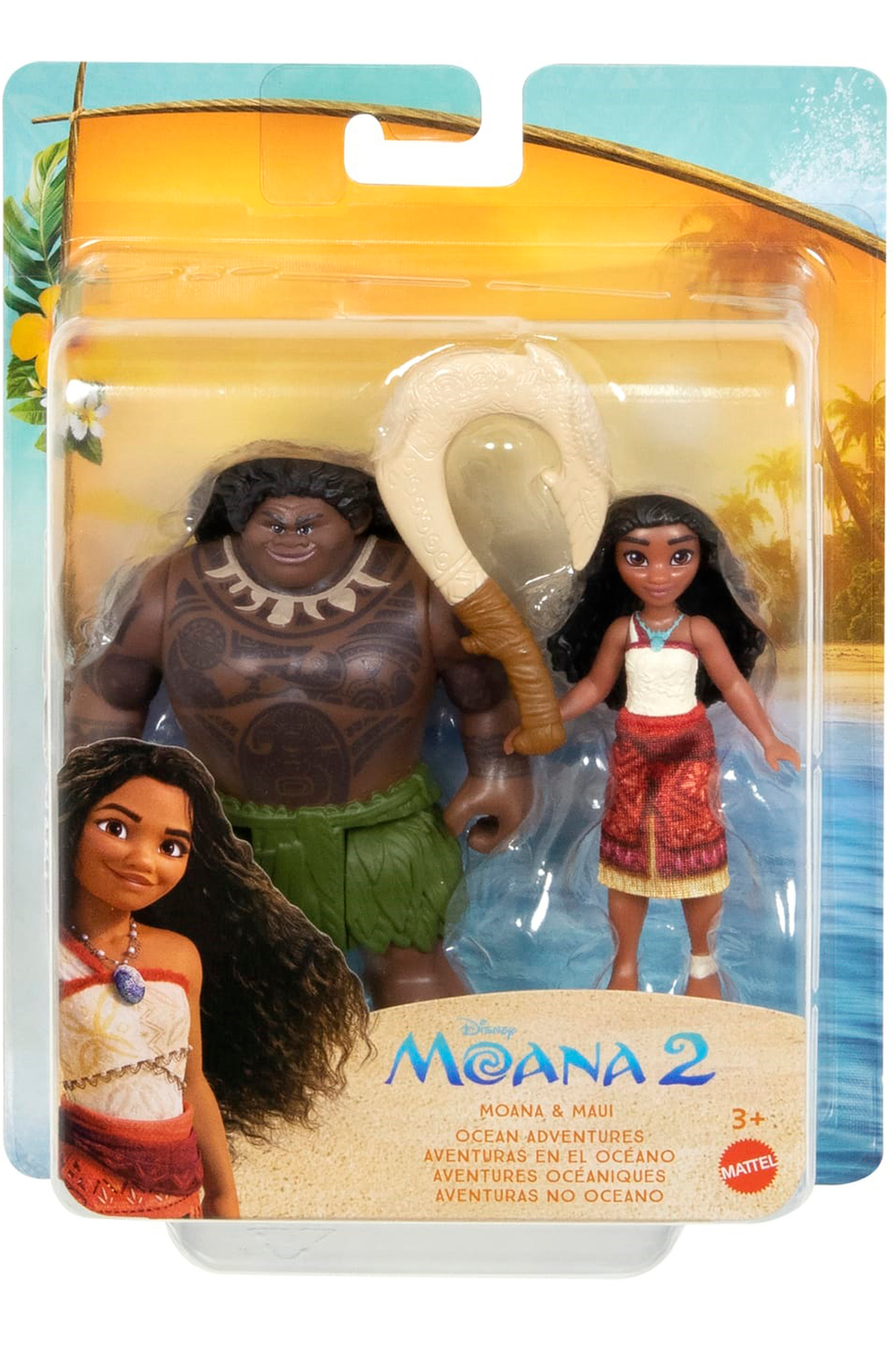 Disney Moana 2 Moana Maui Small Dolls Accessory Set Do