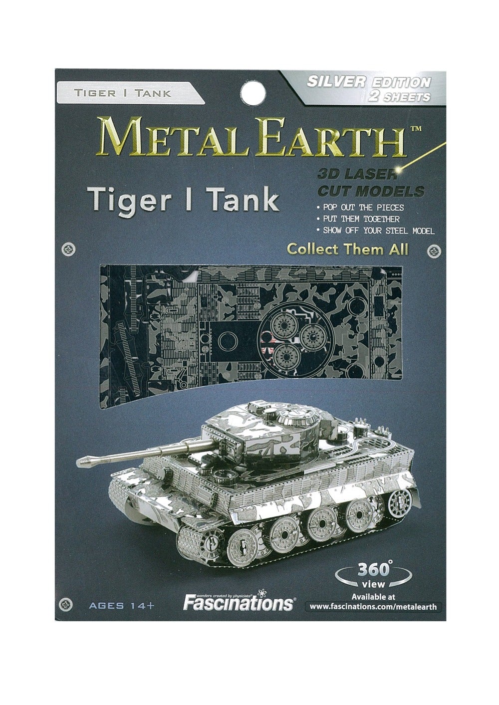 model tiger tank metal